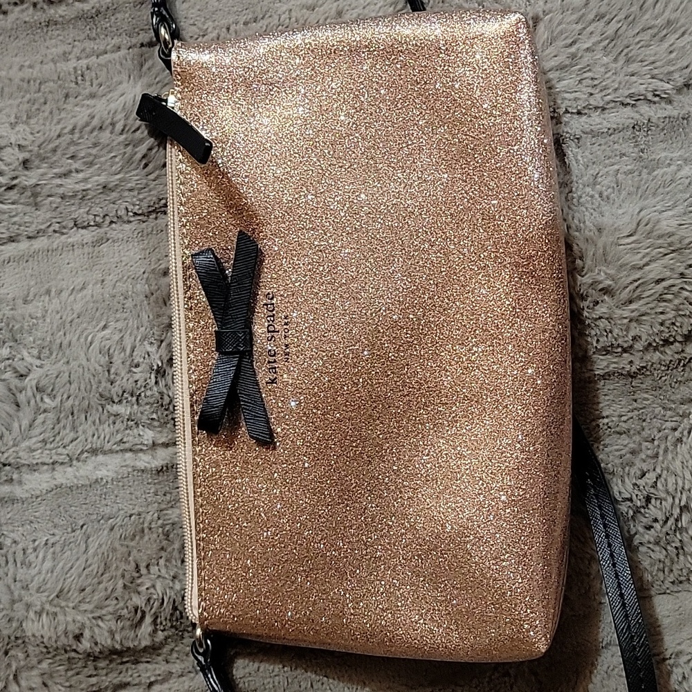 Kate Spade Rose Gold Crossbody Purse NWOT